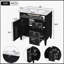 Meuble-lavabo de 30 po avec lavabo supérieur-763471359