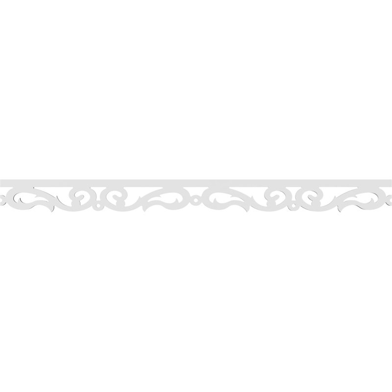Corbin Architectural Grade PVC Running Trim, 4" H x 48" W x 0.63" D