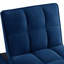 4 In1 Multi-Function Single Sofa Bed With Storage Pockets,Tufted Single Pull-Out Sofa Bed With Adjustable Backrest And Pillows ,Convertible  Chaise Lounge, Navy-327504917