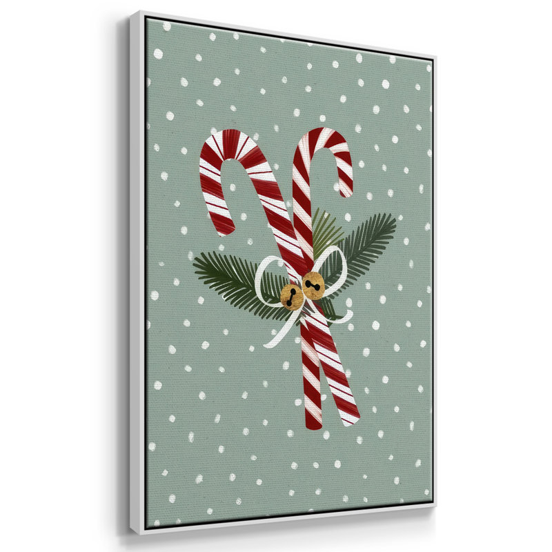 Collection bonhomme de neige Peppermint B, H 25 po x l 17 po x P 1,5 po, Blanc