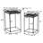 Kaylah Nesting Tables with Storage