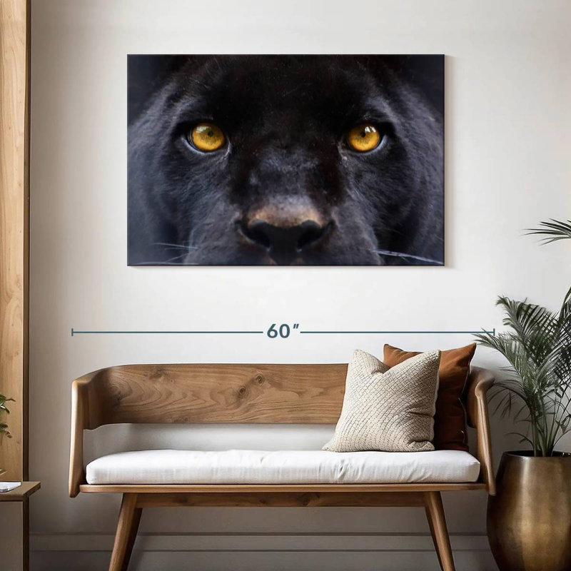 Brampt Panther Eyes, 30" H x 45" W