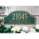 Admiral 2-Line Wall Address Plaque