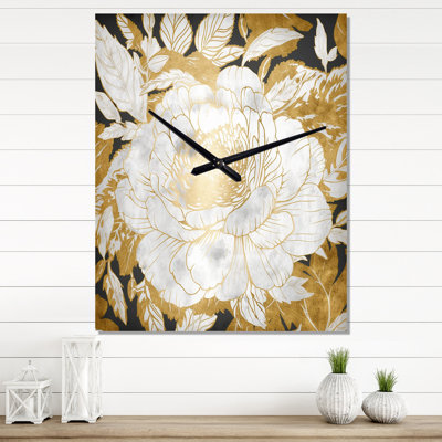 Horloge murale rose