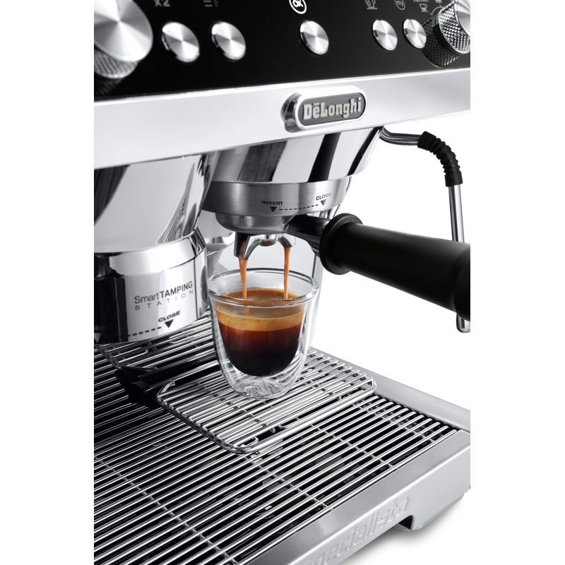 De'Longhi La Specialista Espresso Machine with Sensor Grinder, Advanced Latte System & Hot Water Spout, Chrome