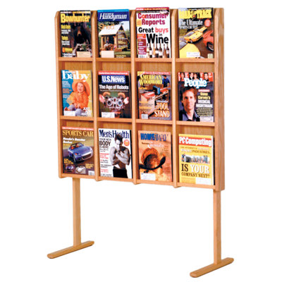 Matas Free Standing Magazine Rack