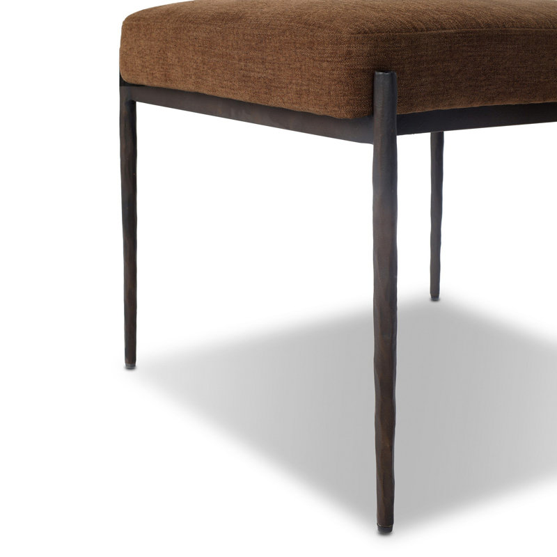 Jazelle Metal Dining Chair-Laughlin Ochre, Laughlin Ochre