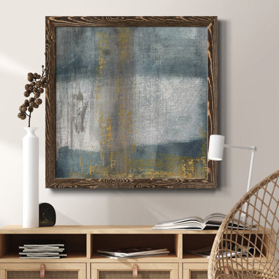 Joy and Peace Pine Wreath - cadre photo, art textuel sur toile
