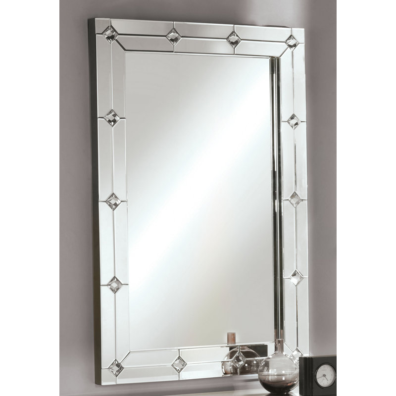 Siobhan Glass Flat Wall Mirror