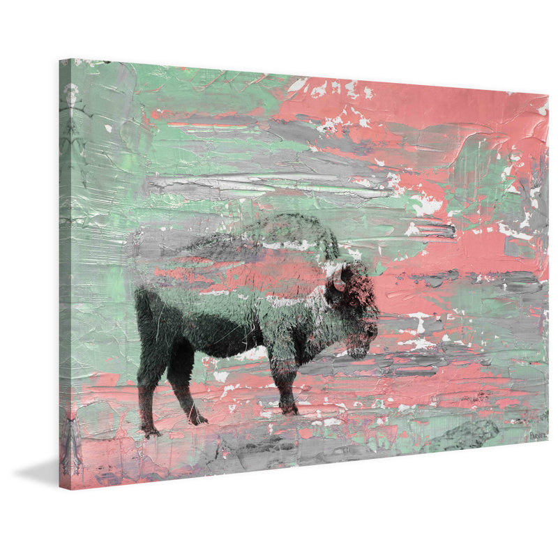 Parvez Taj - Wrapped Canvas Painting, 51cm H x 76cm W