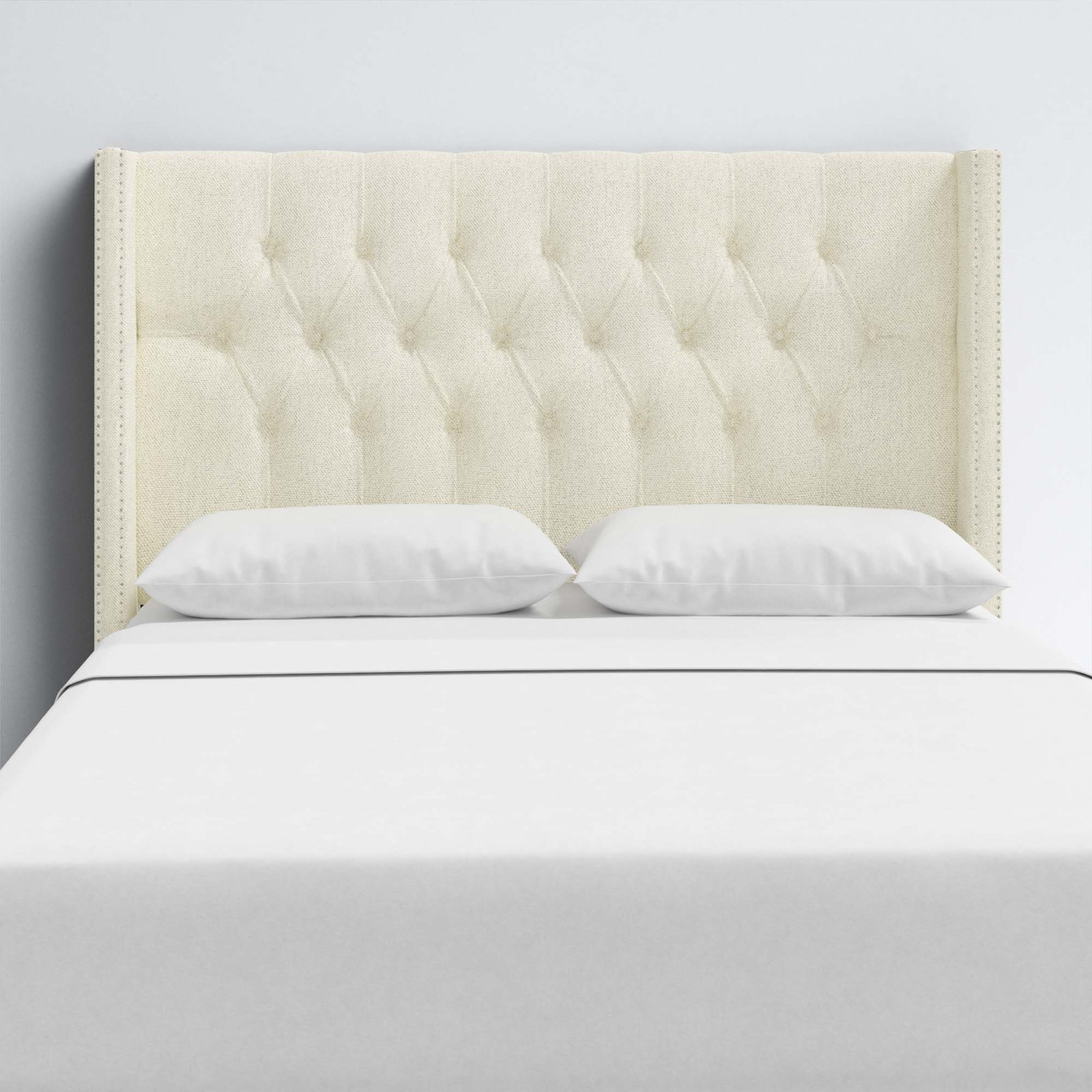 Knighten Upholstered Headboard, California King, Milsap Canvas Sustain® Tweed