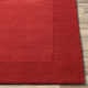 Dolma Handmade Loomed Wool Red/Scarlet Area Rug