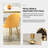Modern Velvet Armless Side Dining Chairs-577782346