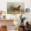 «Irish Setter I», reproduction d'art sur toile encadrée-79114520-79114525
