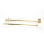Classic Traditional 2 Double Wall Mounted Towel Bar-5222186