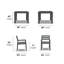 Greyson Square 4 - Person Outdoor Dining Set with Cushions