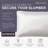 Lincove Cotton Sateen Pillow Protector - Zippered Cover for Pillows - 500 Thread Count Luxury-102403520