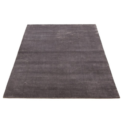 Tapis unique gris unique de 5 pi 7 po x 7 pi 10 po Kashkuli Gabbeh