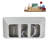 63" Streamline Soaking Freestanding Tub and Tray With Internal Drain-112235266