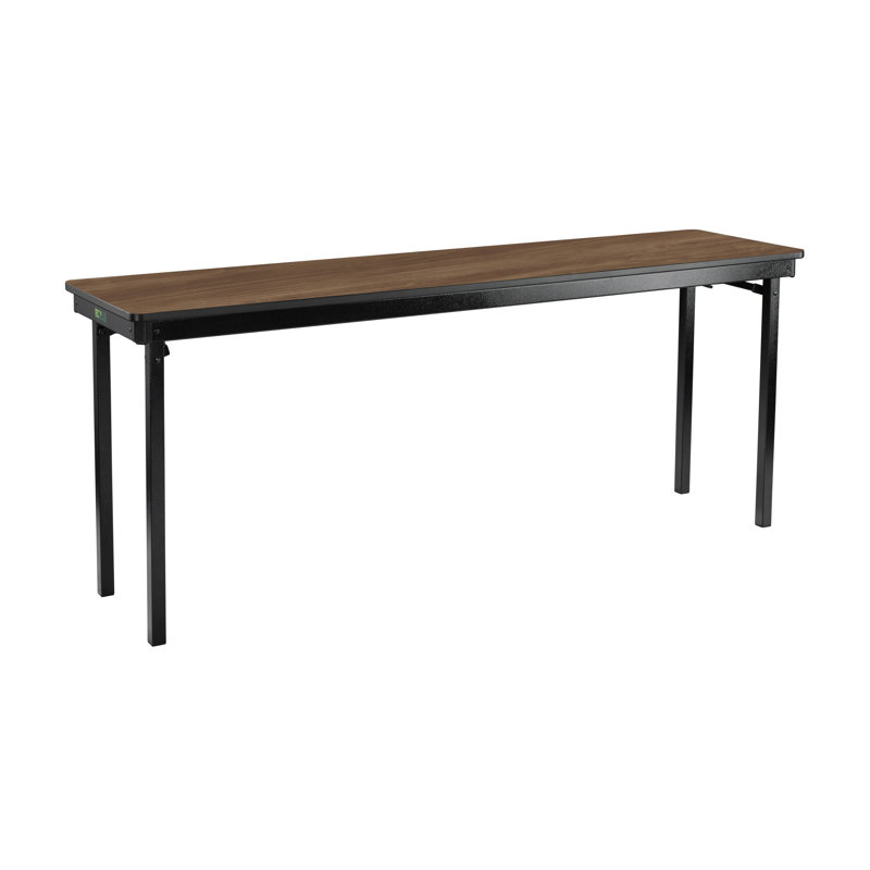 Table pliante Max Seating, Noyer, L 72 po