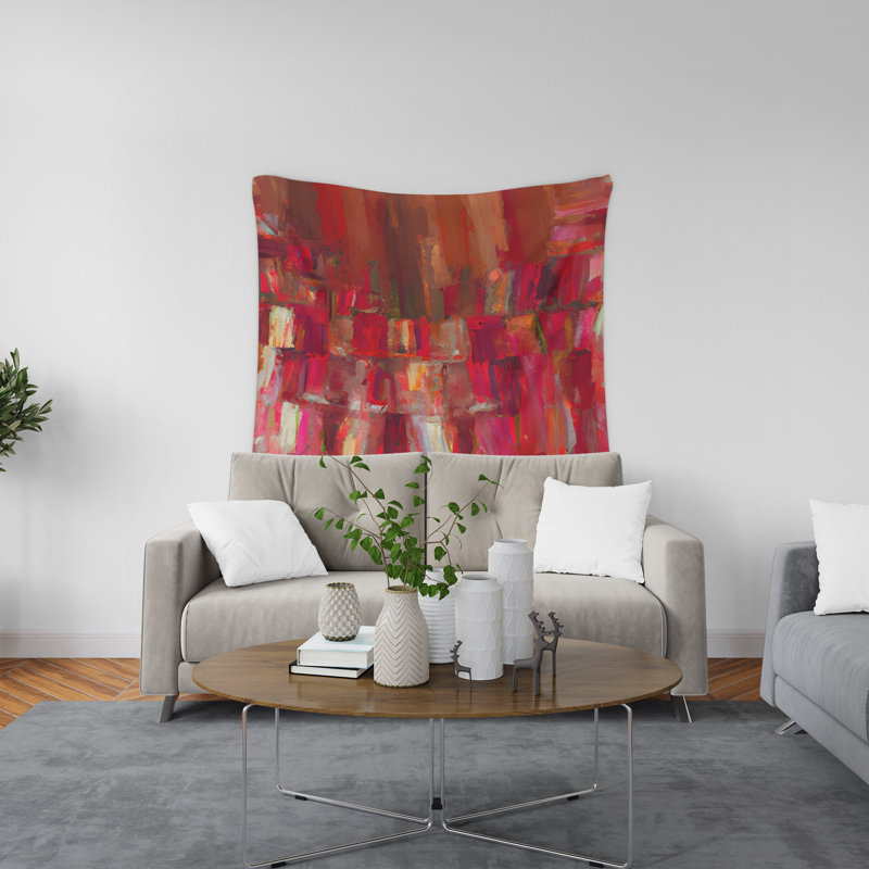 Tapisserie murale, H 88 po x l 104 po
