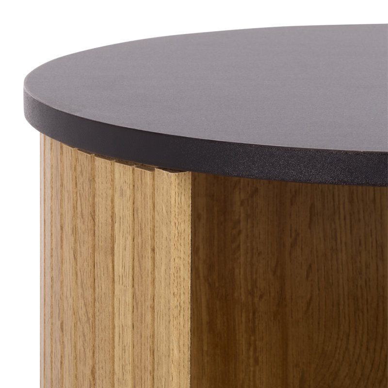 Etka 2 Shelf Nightstand, Oak