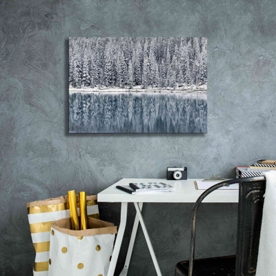 «Winter Reflections» par Alan Majchrowicz, estampe numérique sur toile