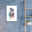 Winang Porter «Orangutan» par Karin Roberts, art mural en verre acrylique, ACR-40943-1023415911