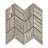 Famed 3" x 6" Porcelain Chevron Mosaic Tile