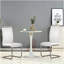 Chaise d'appoint blanche Cenka