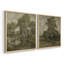 «Vintage Landscape XXV III», 2 pièces-605390562-605390572