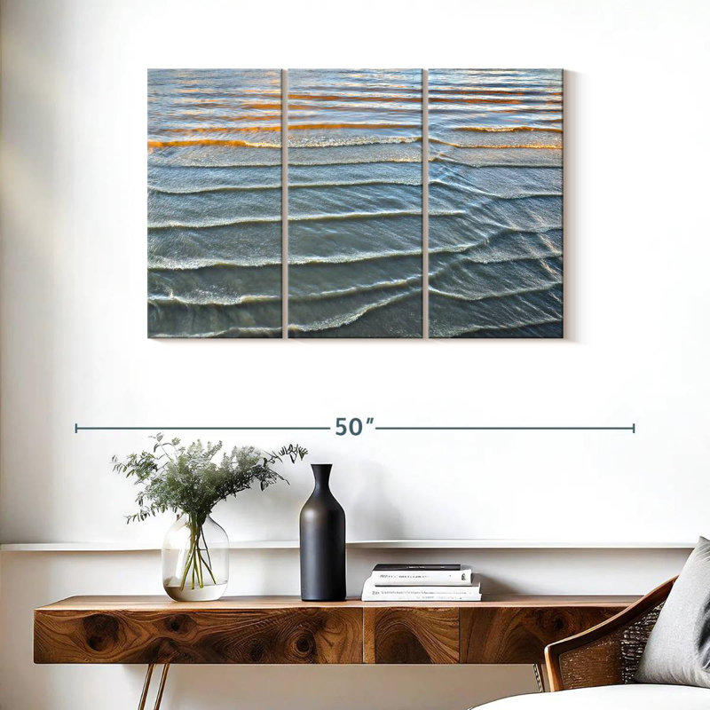 Gillard Tidal Abstract, 24" H x 38" W