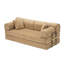 Canapé-lit convertible 4-en-1 avec tissu Boucl茅-2071245015-2071245013