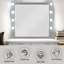 Miroir avec miroir et finition champagne