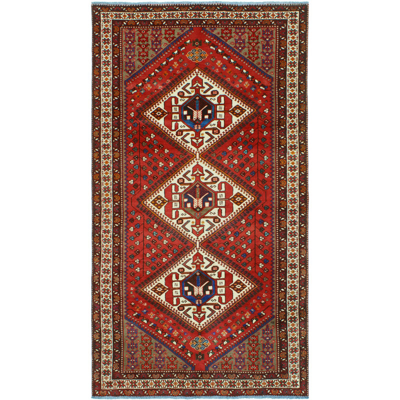 Khylar Distressed Nabi Red Runner