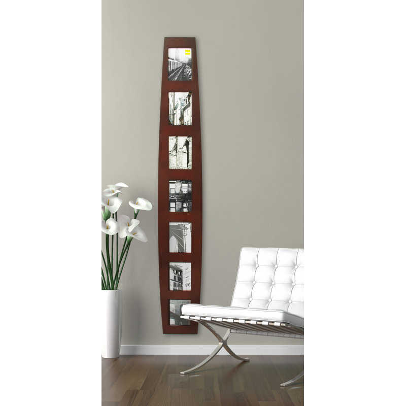 Cadre de collage en bois estampé de 5 po x 7 po Lynnhaven, Espresso
