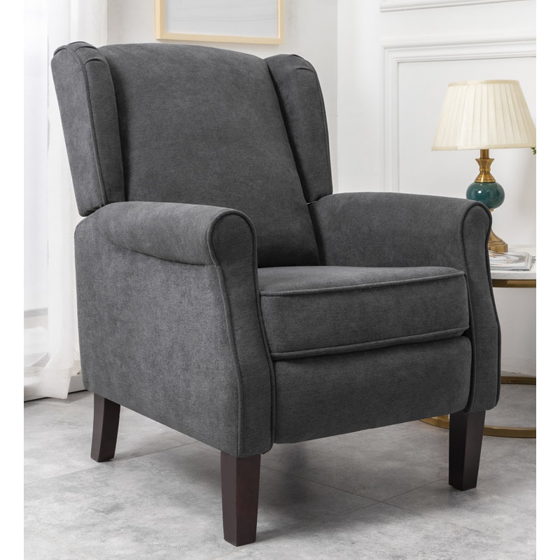 Ascot 70cm Wide Manual Wing Chair Recliner Recliner