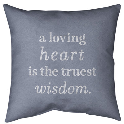 Coussin de sol amour & sagesse