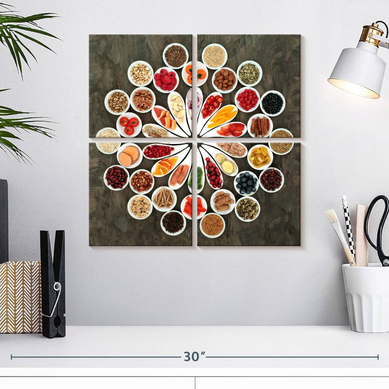 Assorted Spices, 18'' H x 18'' W
