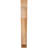 5 1/2"W x 40"D x 48"H Westlake Traditional Smooth Bracket, Western Red Cedar-93353585-93353586