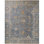 Sinclair Hand Knotted Wool Vintage Look Area Rug in Blue