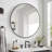 Kristene Round Metal Wall Mirror for Bathroom Bedroom Vanity Home Decoration-648018108-648018111