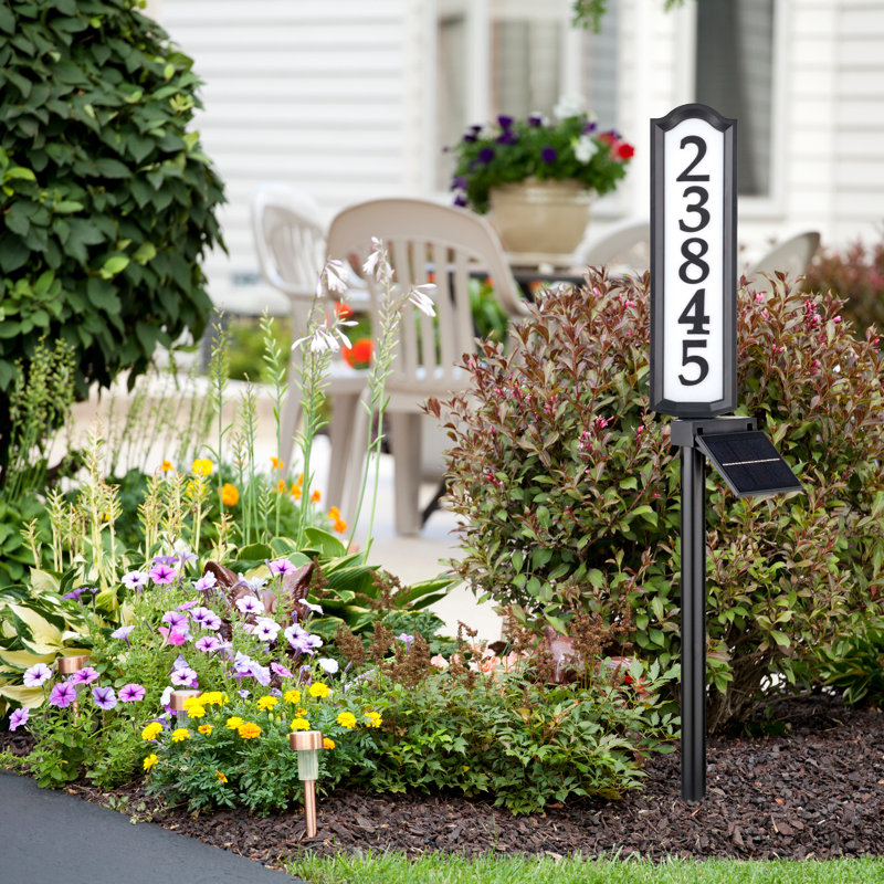 Solarsolutions Aurora Address Post