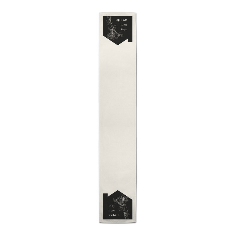 Cowana Rectangle Polyester Table Runner, 72" x 16"