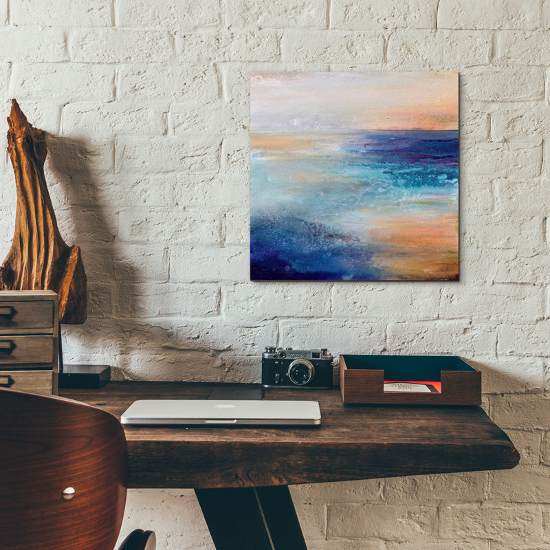 «Coastal Living» par Karen Hale, H 12 po x l 12 po x P 0,13 po