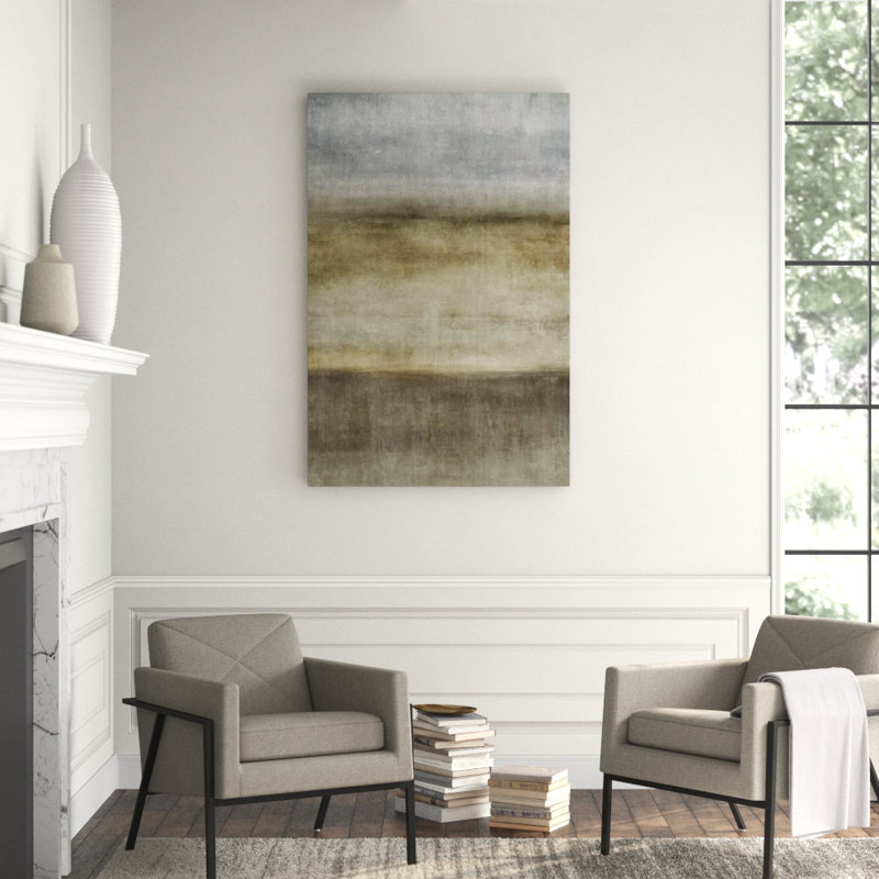 Horizontal Sands Print by James McAllen, Knife Gel, 60" H x 40" W x 1.5" D