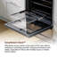 24 Inch Gas Range with PerfectCook Timer in Stainless Steel
