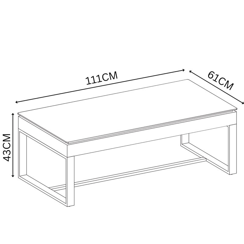 Chelene Frame Coffee Table