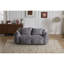 Fauteuil à billes surdimensionné pour adultes, fauteuil de lecture confortable avec coussins, sans assemblage, canapé 2 places ultra doux et relaxant, conception ergonomique, assemblage requis,