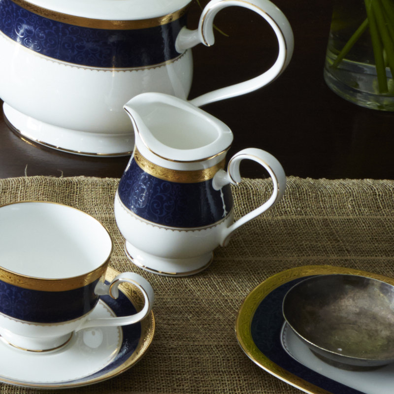 Ensemble sucrier et crémier Noritake Odessa